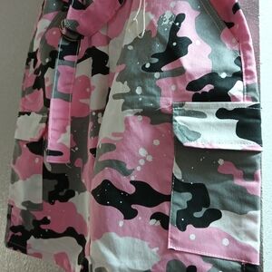 Camouflage Cargo Shorts